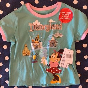 Disneyland Child Tee with Sequins XXS